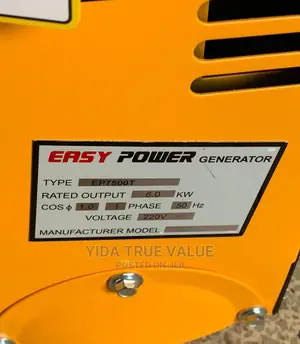Generator Super Silent Easypower 6.0kw