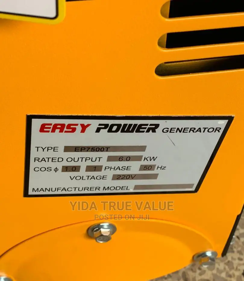 Generator Super Silent Easypower 6.0kw