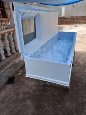 White Slider Coffins and Caskets UG