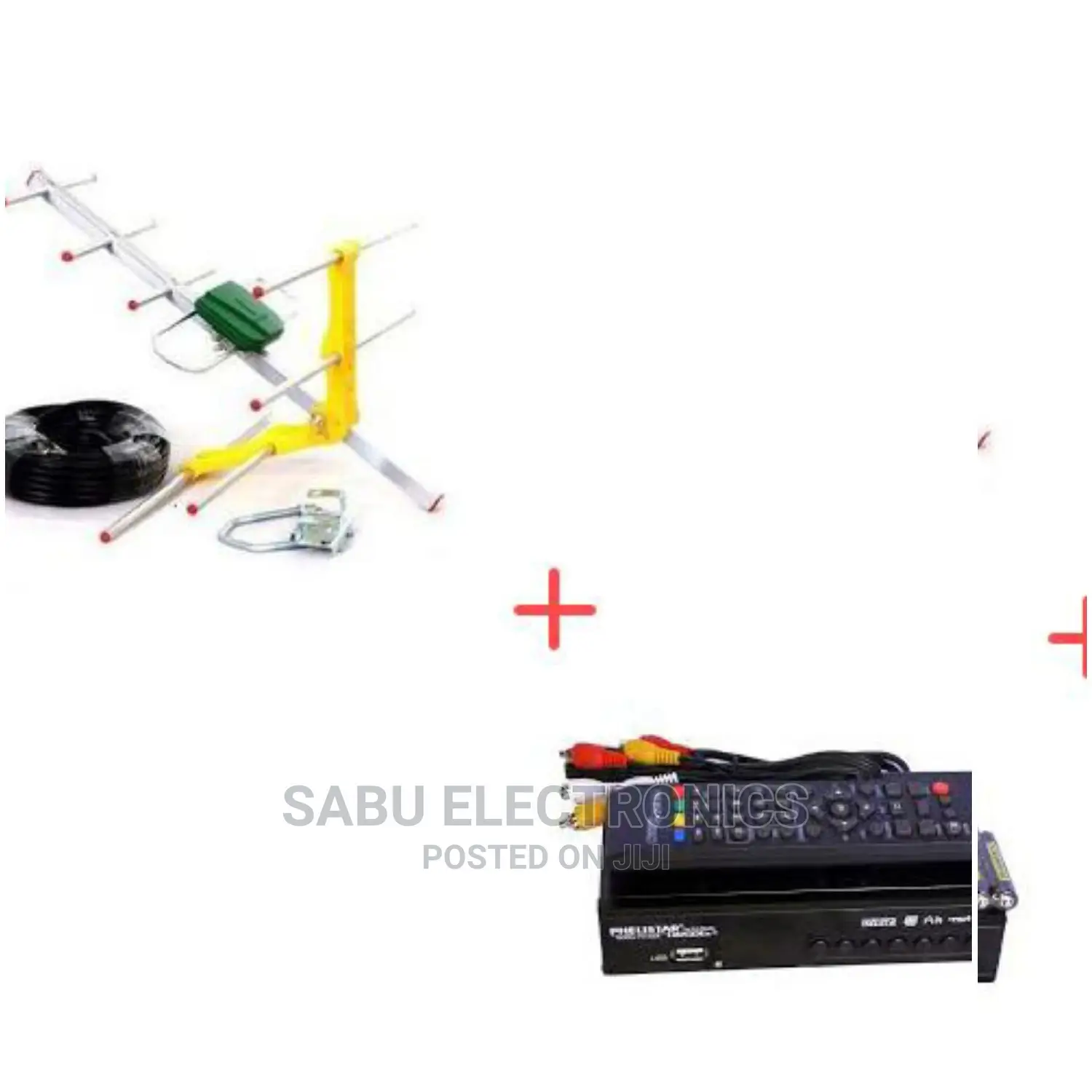Pack of Free to Air Decoder +Antenna