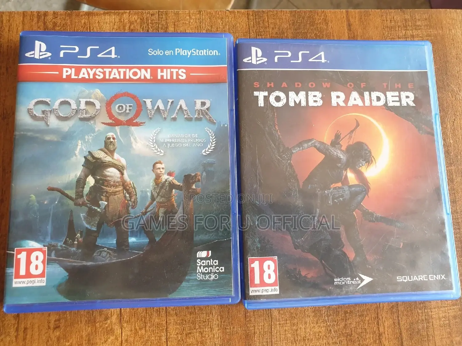 God of War and Tomb Raider