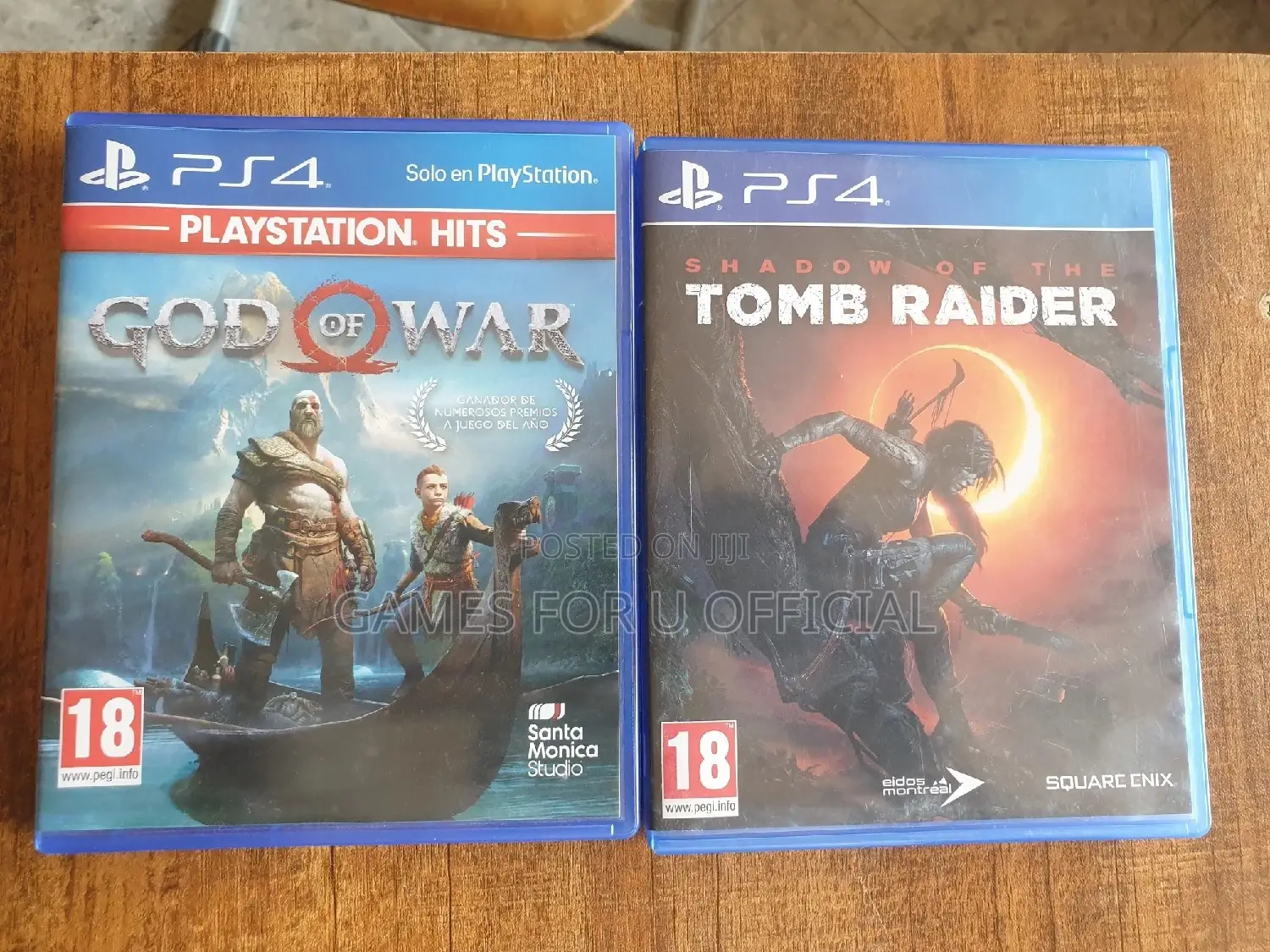 God of War and Tomb Raider