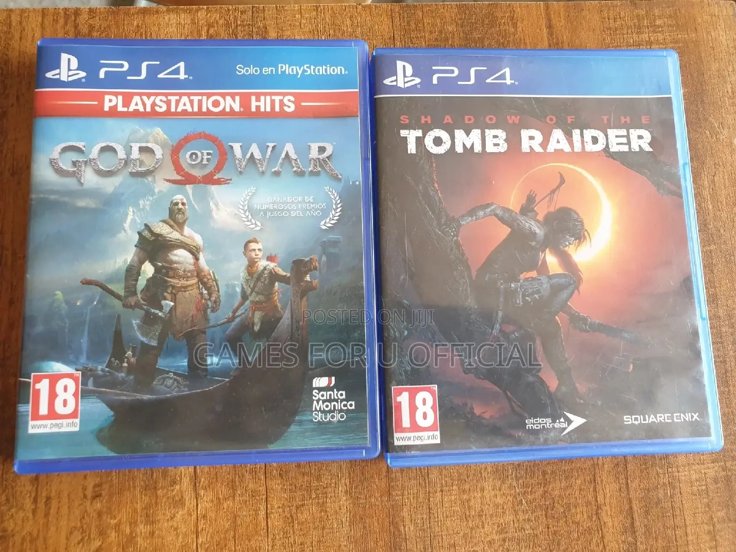 God of War and Tomb Raider