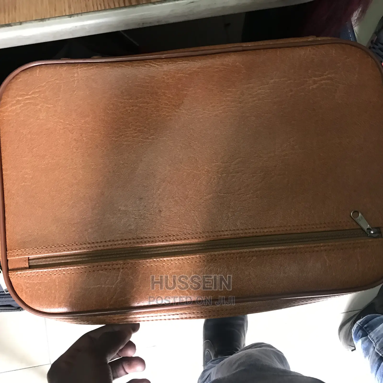 Brown Leather Bag US
