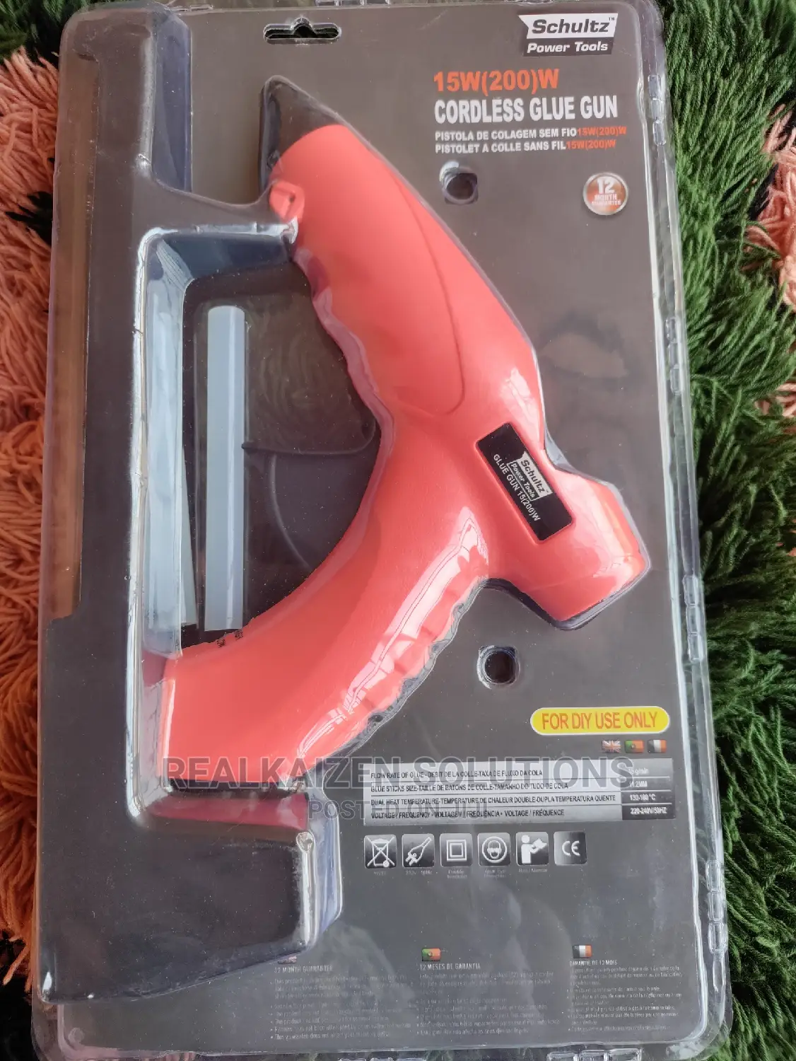 SCHULTZ Cordless Glue Gun 15W (200W)