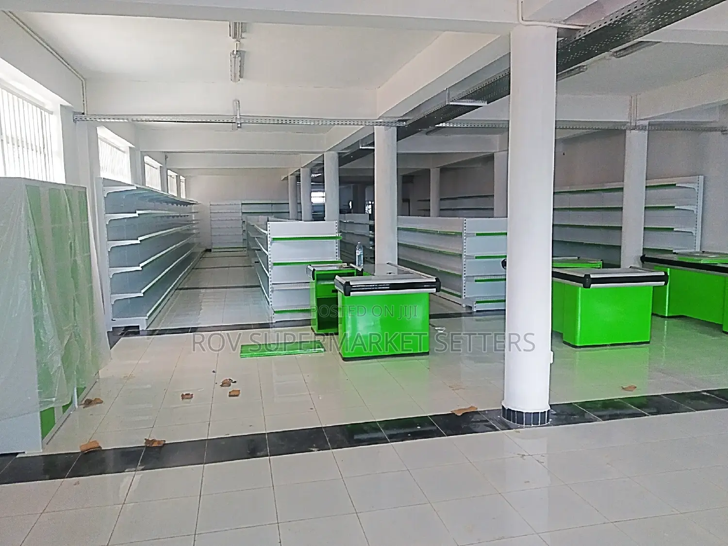 Supermarket Shelves Brand New Only