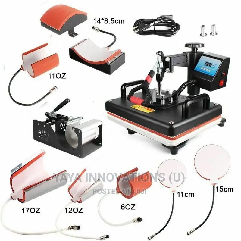Selected Heat Press Machine Combo 8in1