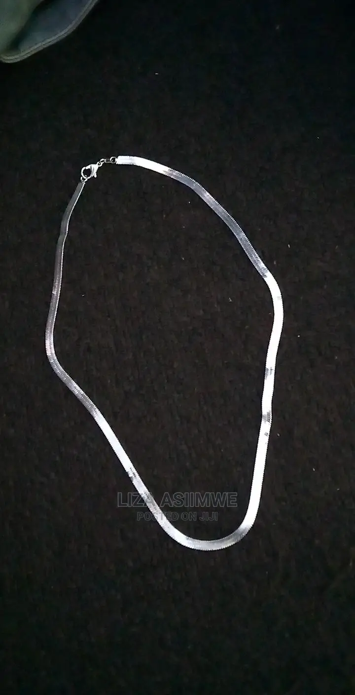 Men's Silver Necklaces Available
