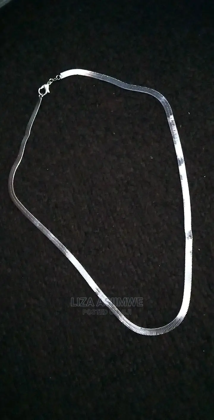 Men's Silver Necklaces Available