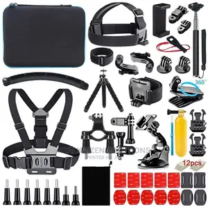 COOPIC 58-In-1 Gopro Action Camera Accessories Kit