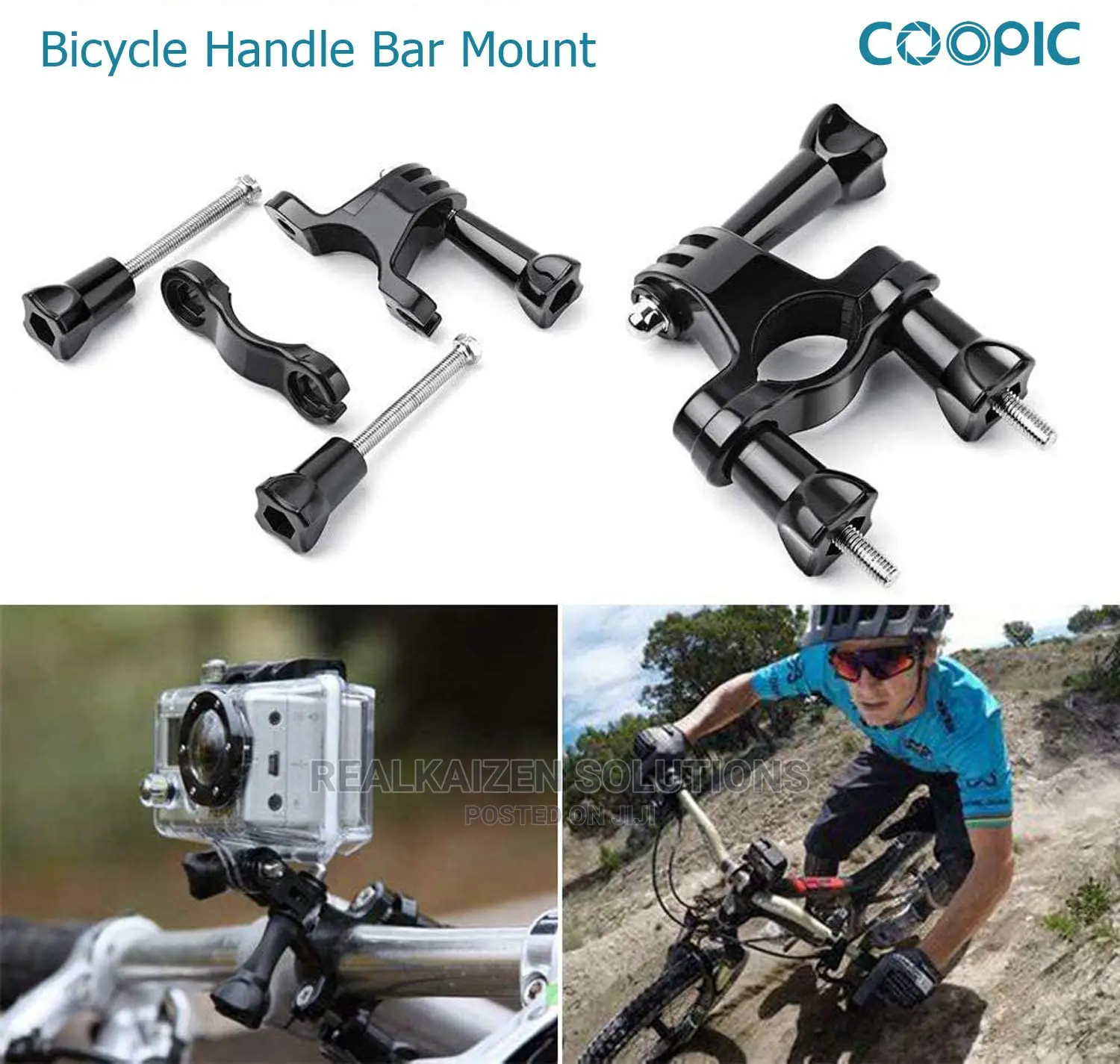 COOPIC 58-In-1 Gopro Action Camera Accessories Kit