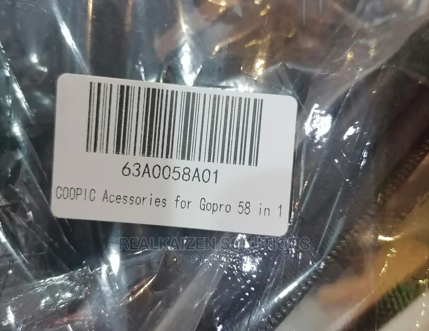 COOPIC 58-In-1 Gopro Action Camera Accessories Kit