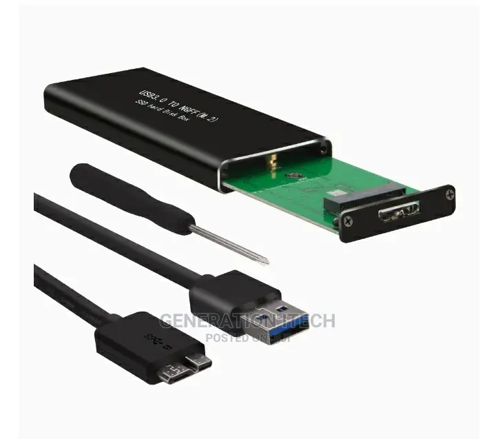 SSD Case Usb 3.0 to NGFF M.2 Sata B- Mobile Disk Case