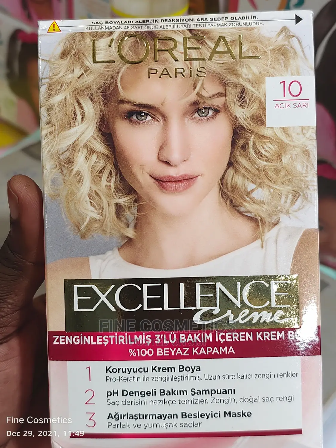 l'Oreal Paris Excellence Permanent Hair Color Cream