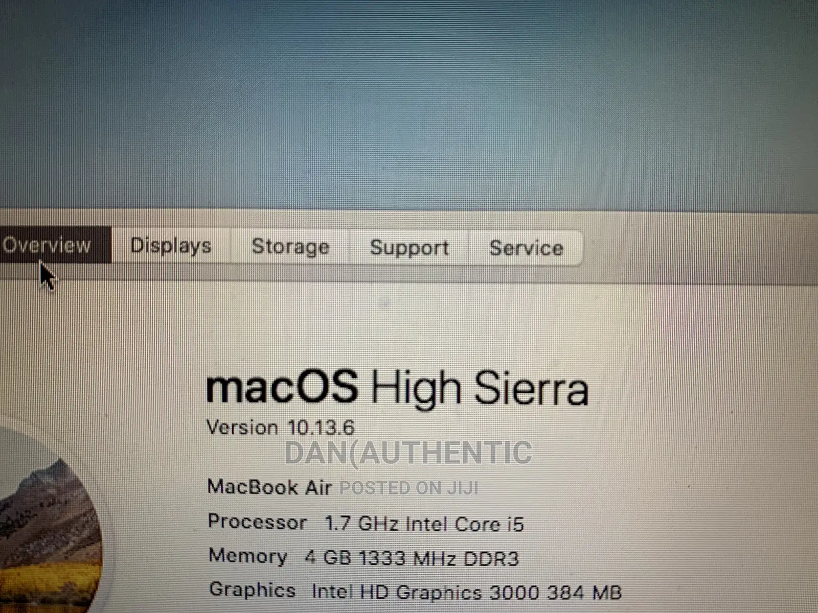 Laptop Apple MacBook Air 2012 4GB Intel Core I5 SSD 128GB