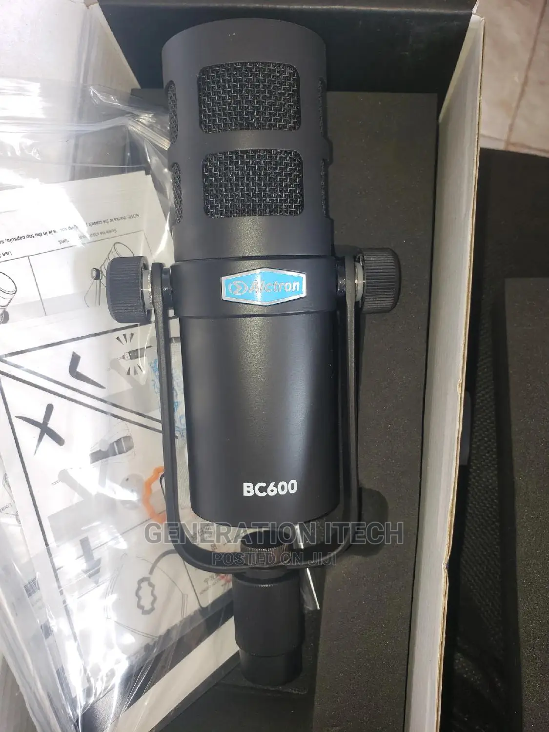 Alctron BC600 Dynamic Broadcasting Mic- Online Recording