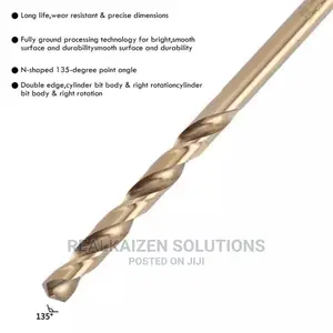 PRO TOOLS 13pc Cobalt Steel HHS Titanium Twist Drill Bit Set