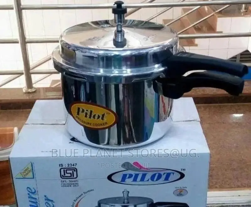 PILOT 7.5litres Pressure Cooker ♡ (Stainless Aluminium Base)