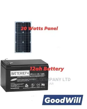20W Solar System Half Kit (Panel, Battery Controller).