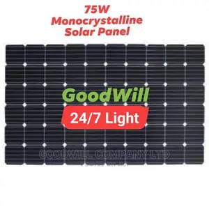 75W Monocrystalline Solar Panel