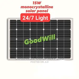 15W Monocrystalline Solar Panel