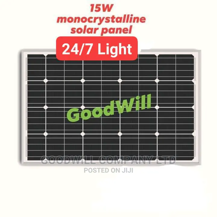 15W Monocrystalline Solar Panel
