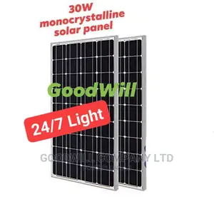 30W Monocrystalline Solar Panel