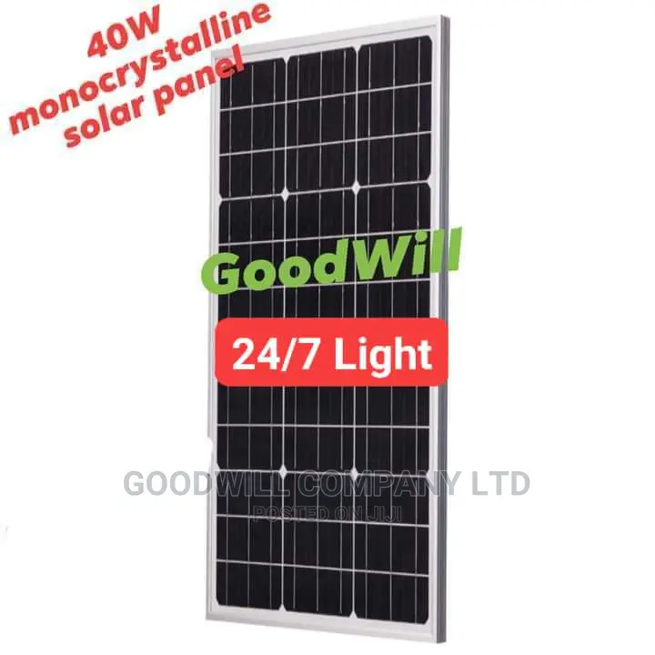 40W Monocrystalline Solar Panel