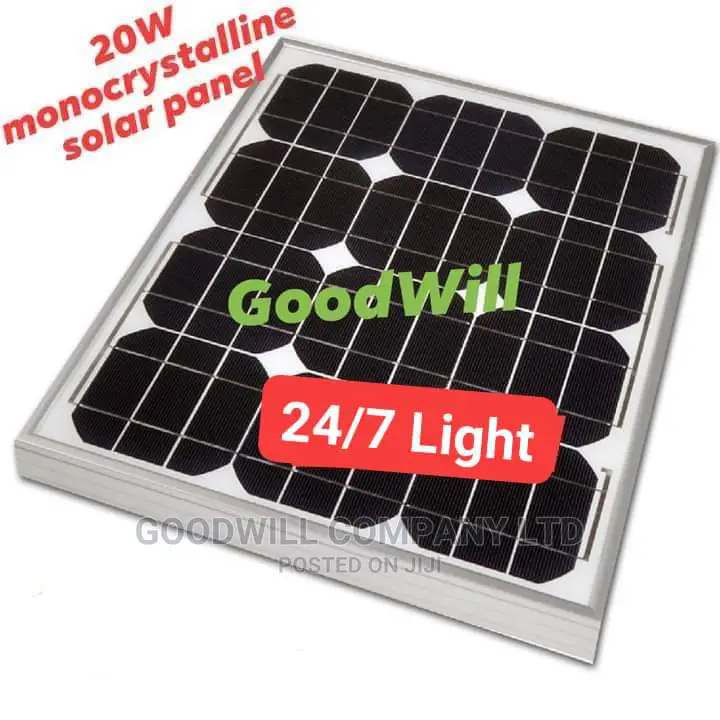 20W Monocrystalline Solar Panel
