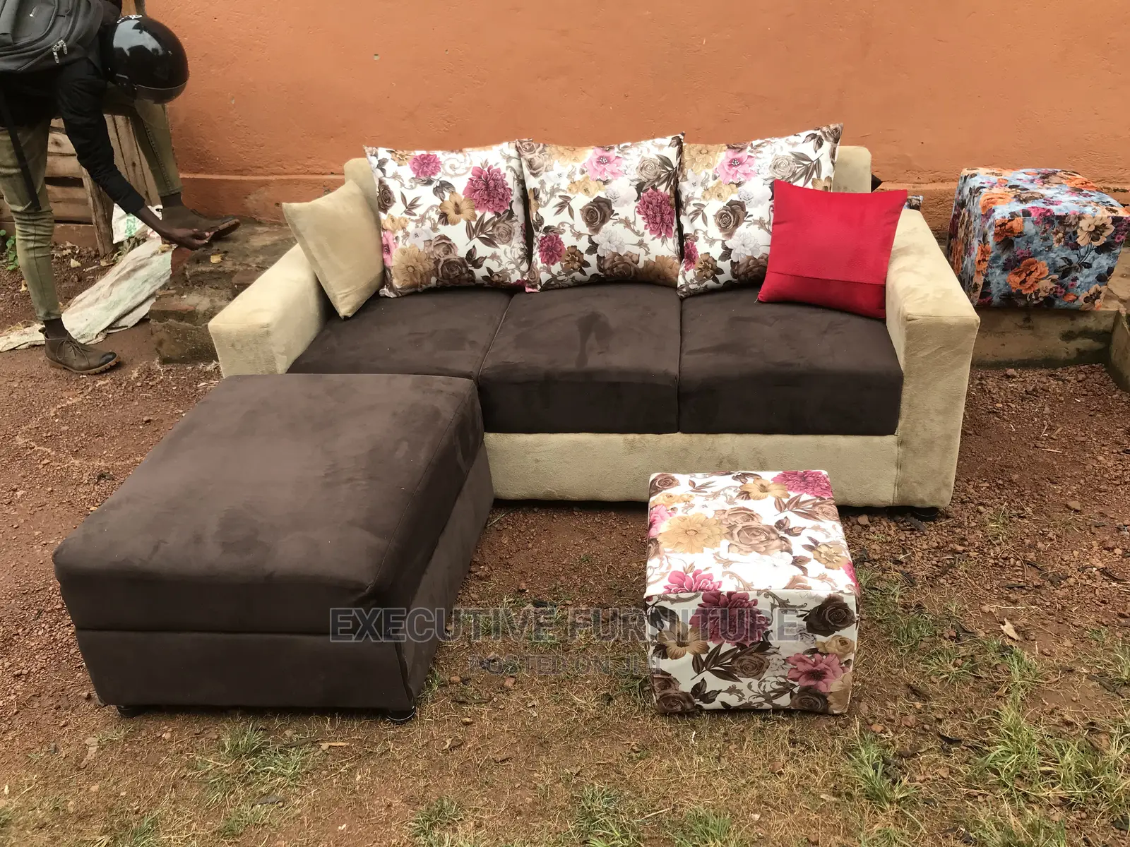 Mini Sectional L Sofa