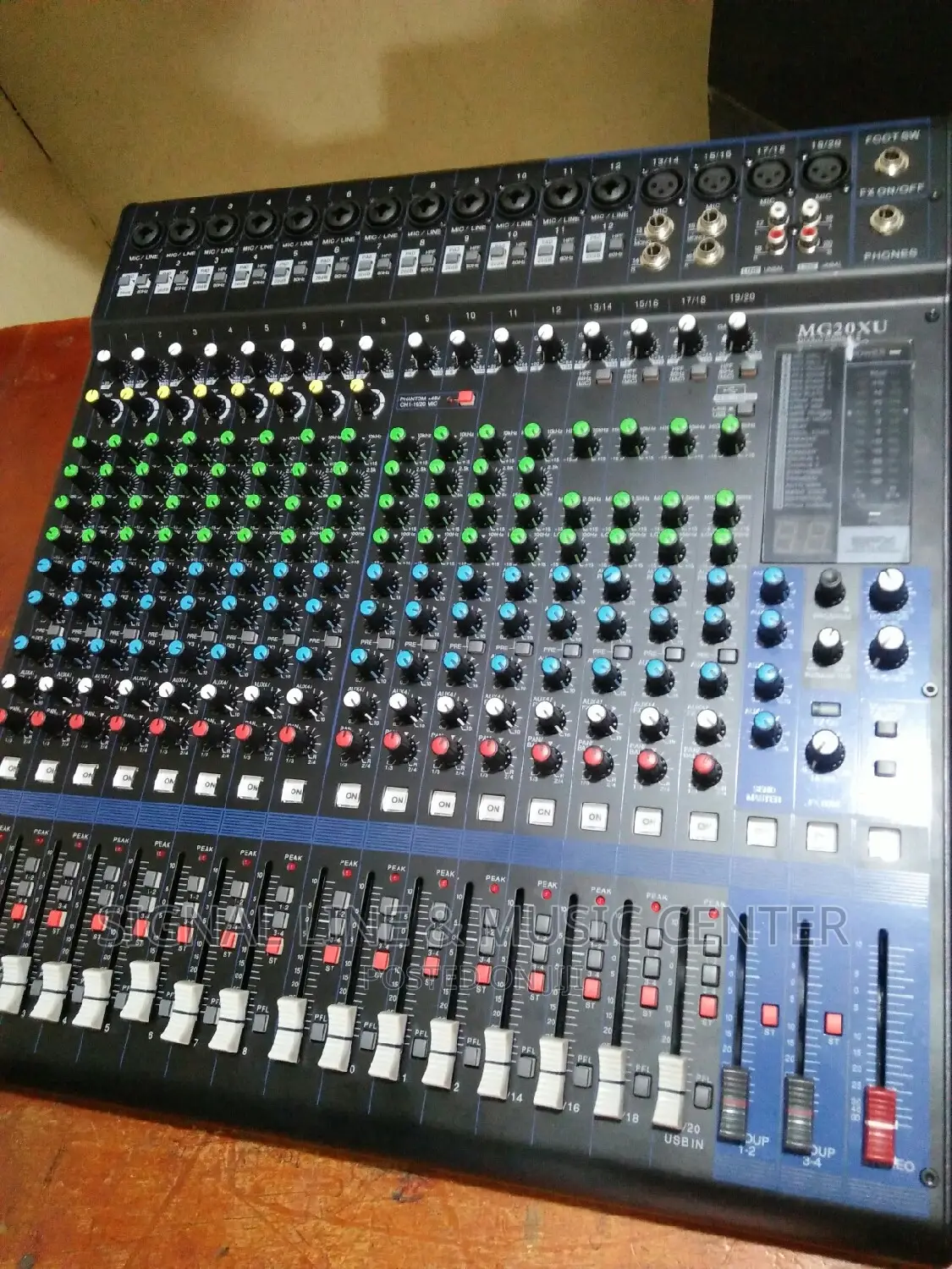Yamaha Mg20xu Mixer 20 Channles