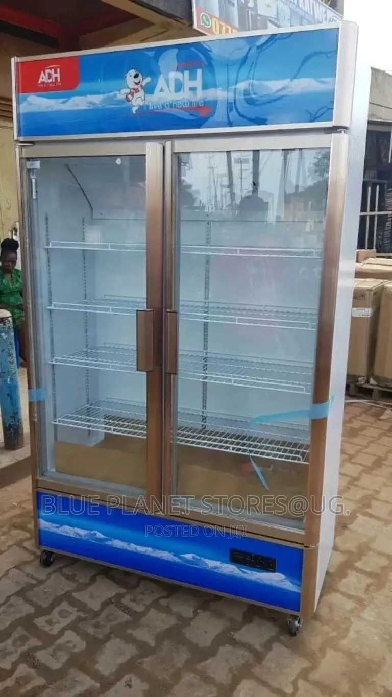 ADH 655L Side by Side Double Door Showcase/Display Fridges