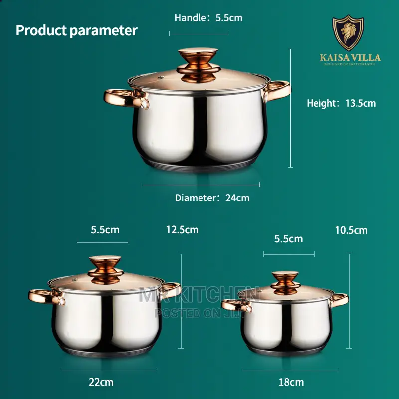 3 Piece Cooking/Serving Dishes