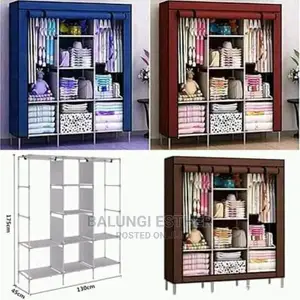 DIY Metallic Wardrobes