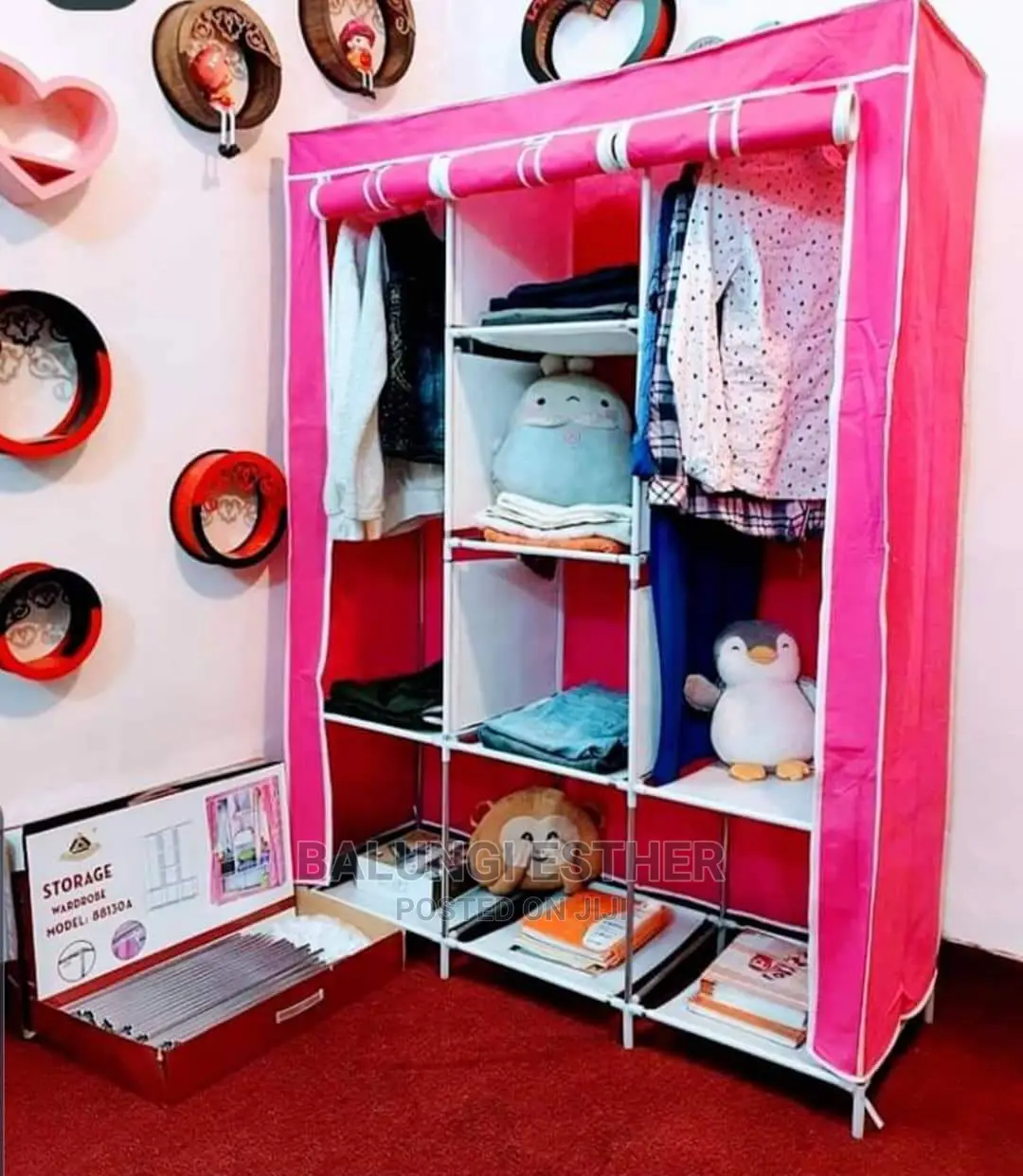 DIY Metallic Wardrobes