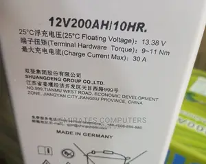 Solar Battery 200AH Made in Germany.