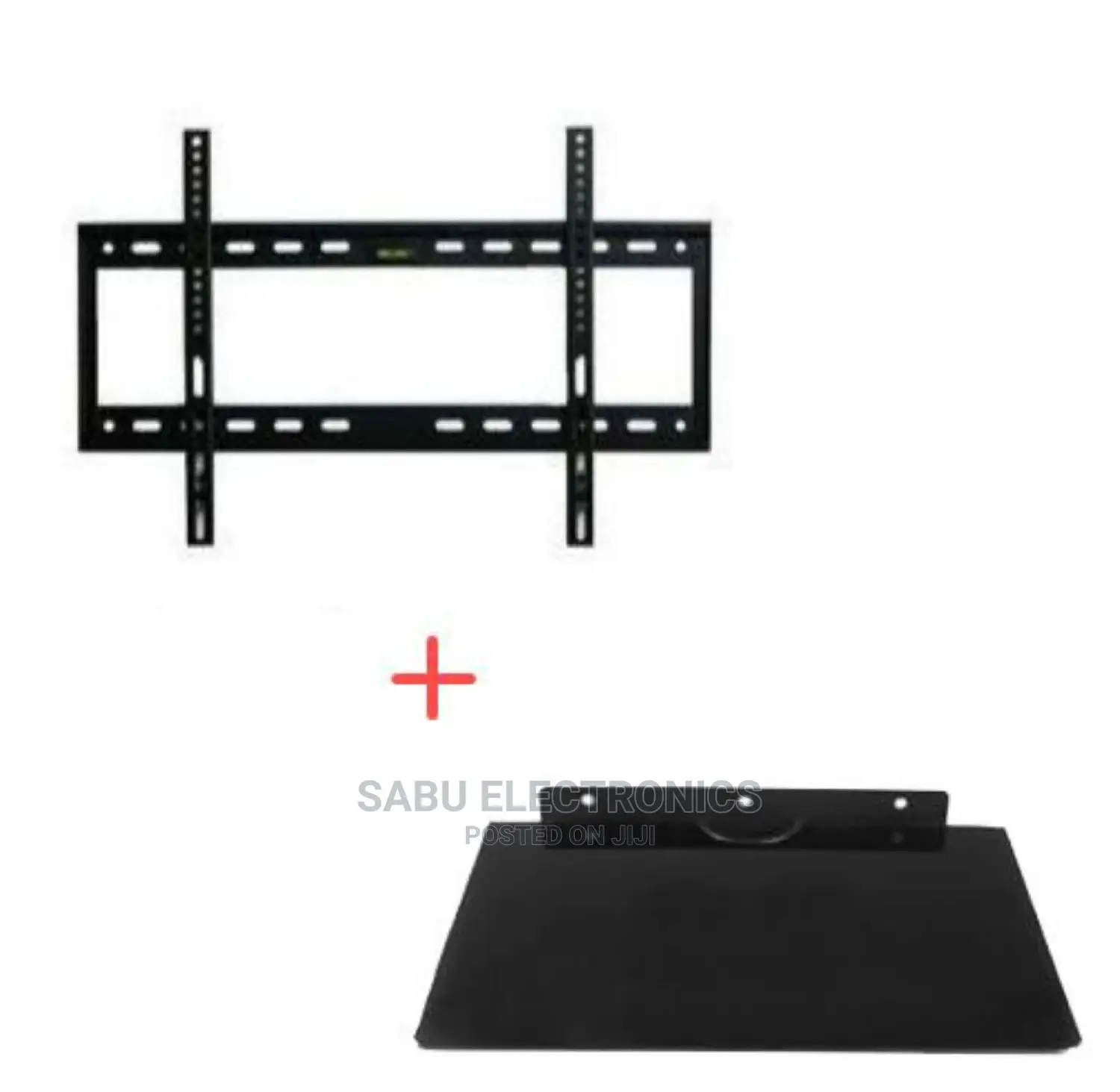 Pack of TV Wall Mount 26"-63" +DVD/Decoder Mount