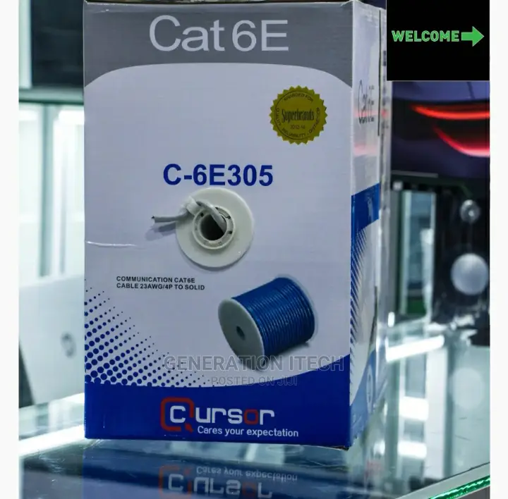 Cursor Cat6e UTP Cable 305mtr- Ethernet Cable