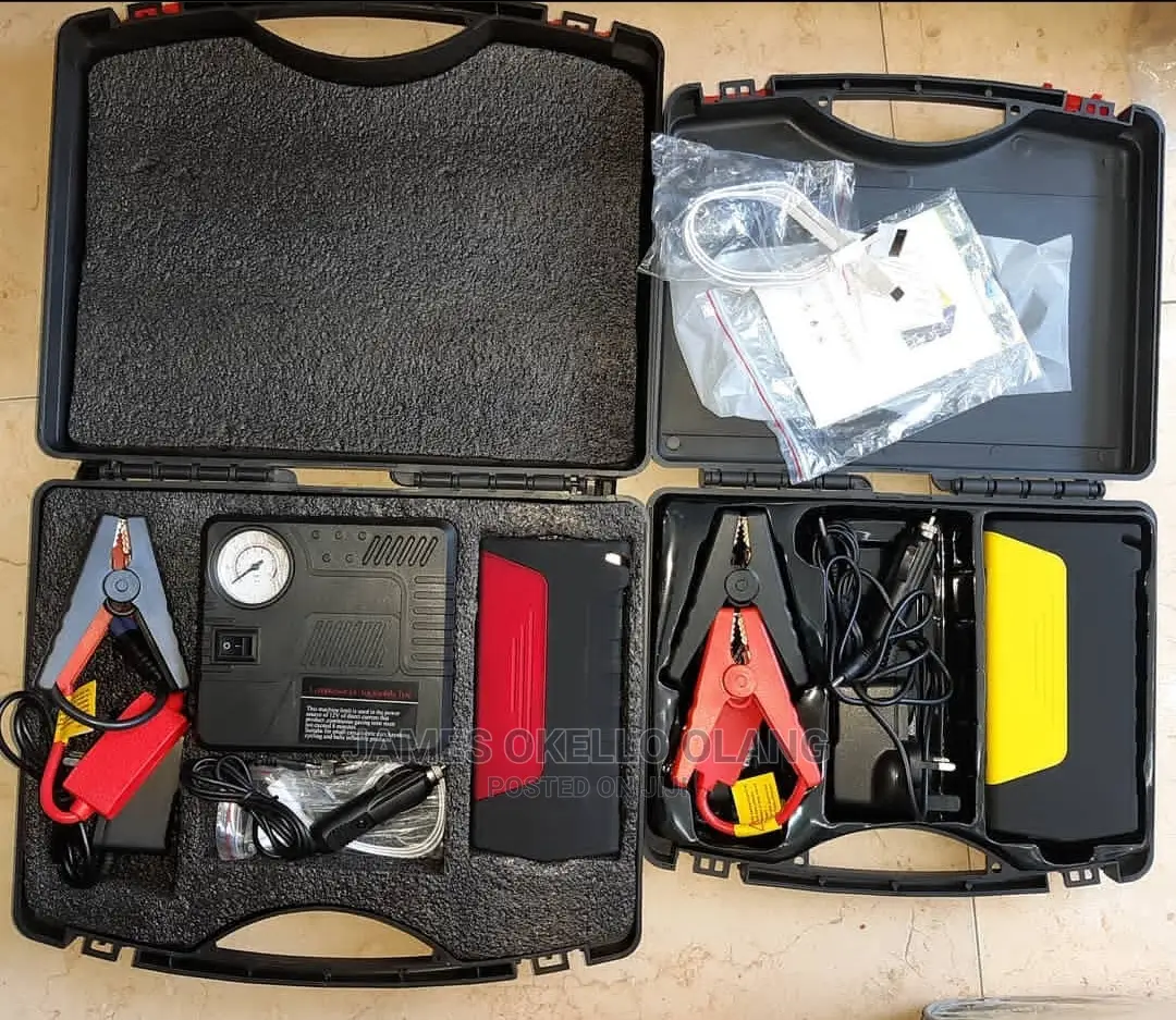 Car Jumper Kit Available With Tire Compressor