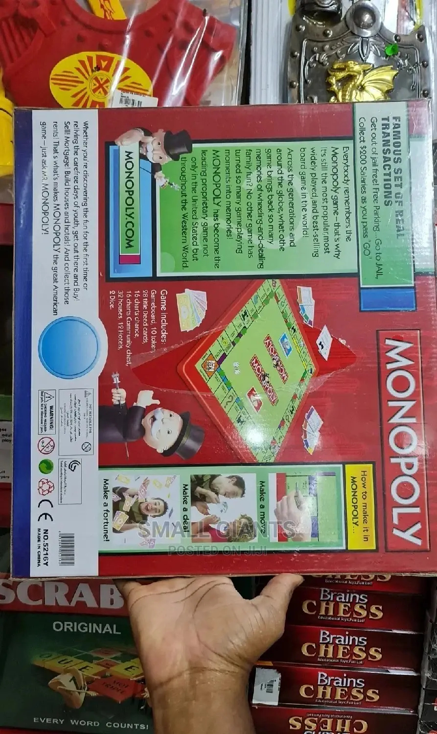 Real Monopoly Board Game