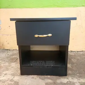 Black Bed Side Drawer