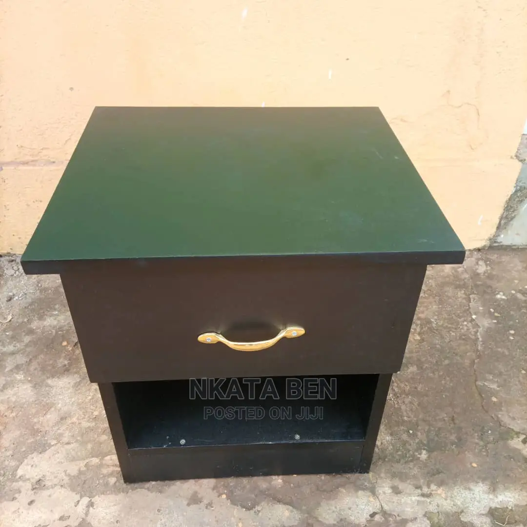 Black Bed Side Drawer