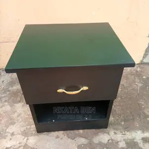Black Bed Side Drawer