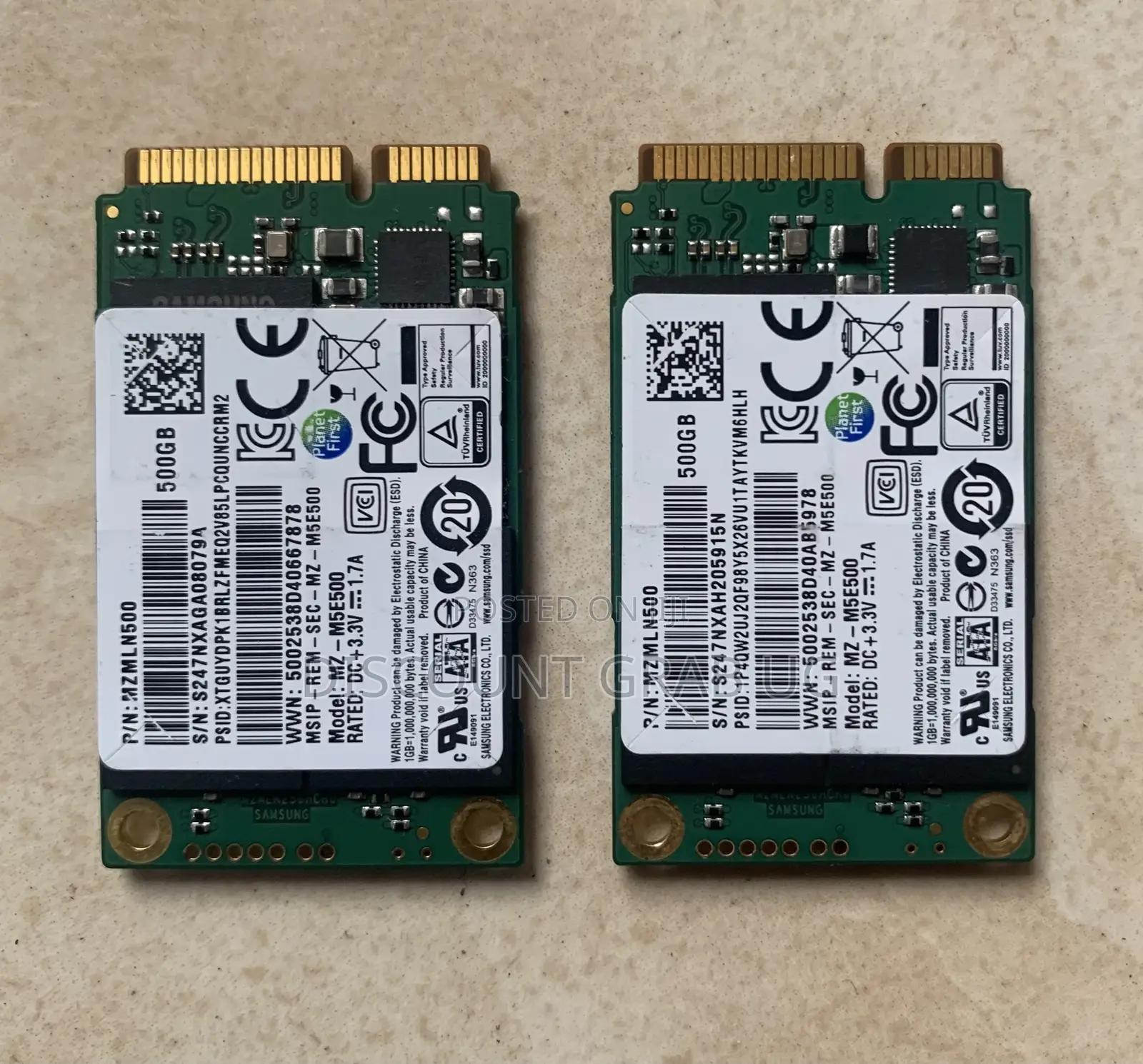Samsung Evo 850 Msata 500gb SSD