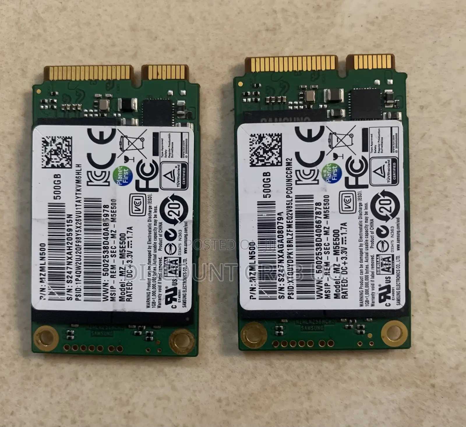 Samsung Evo 850 Msata 500gb SSD