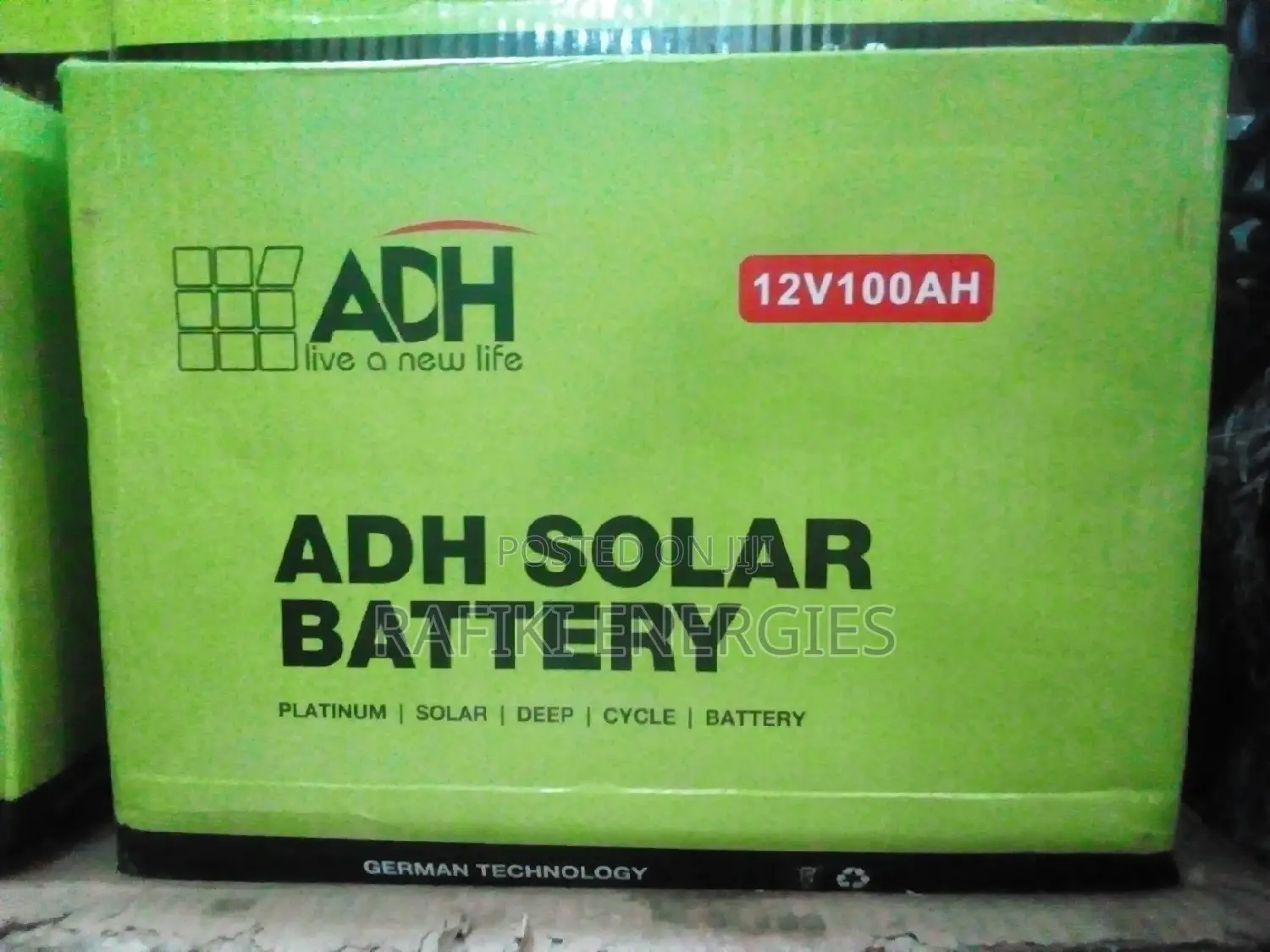 ADH Solar Battery - 100AH