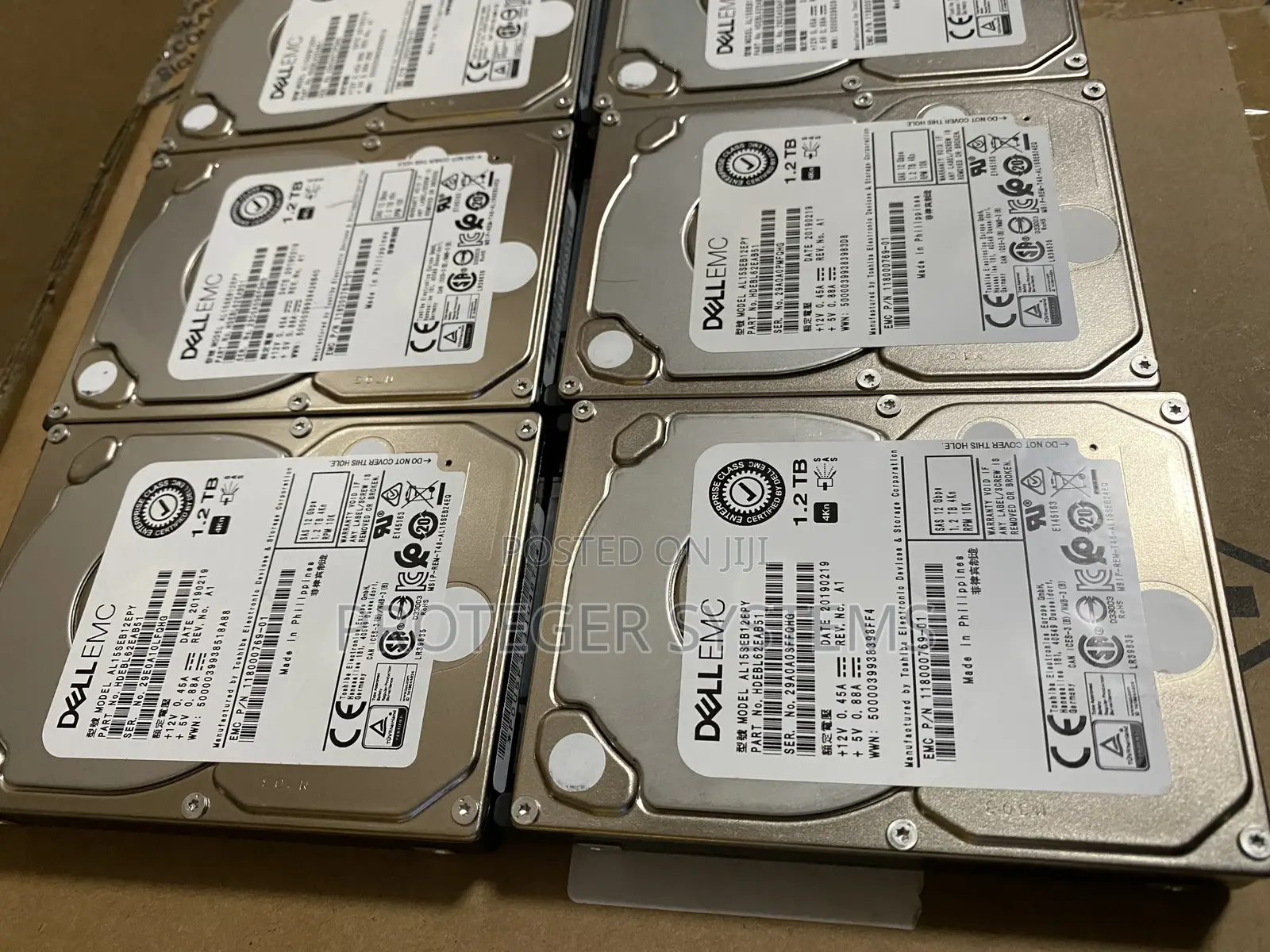 1.2TB Dell EMC 2.5 Inch Server SAS Drives