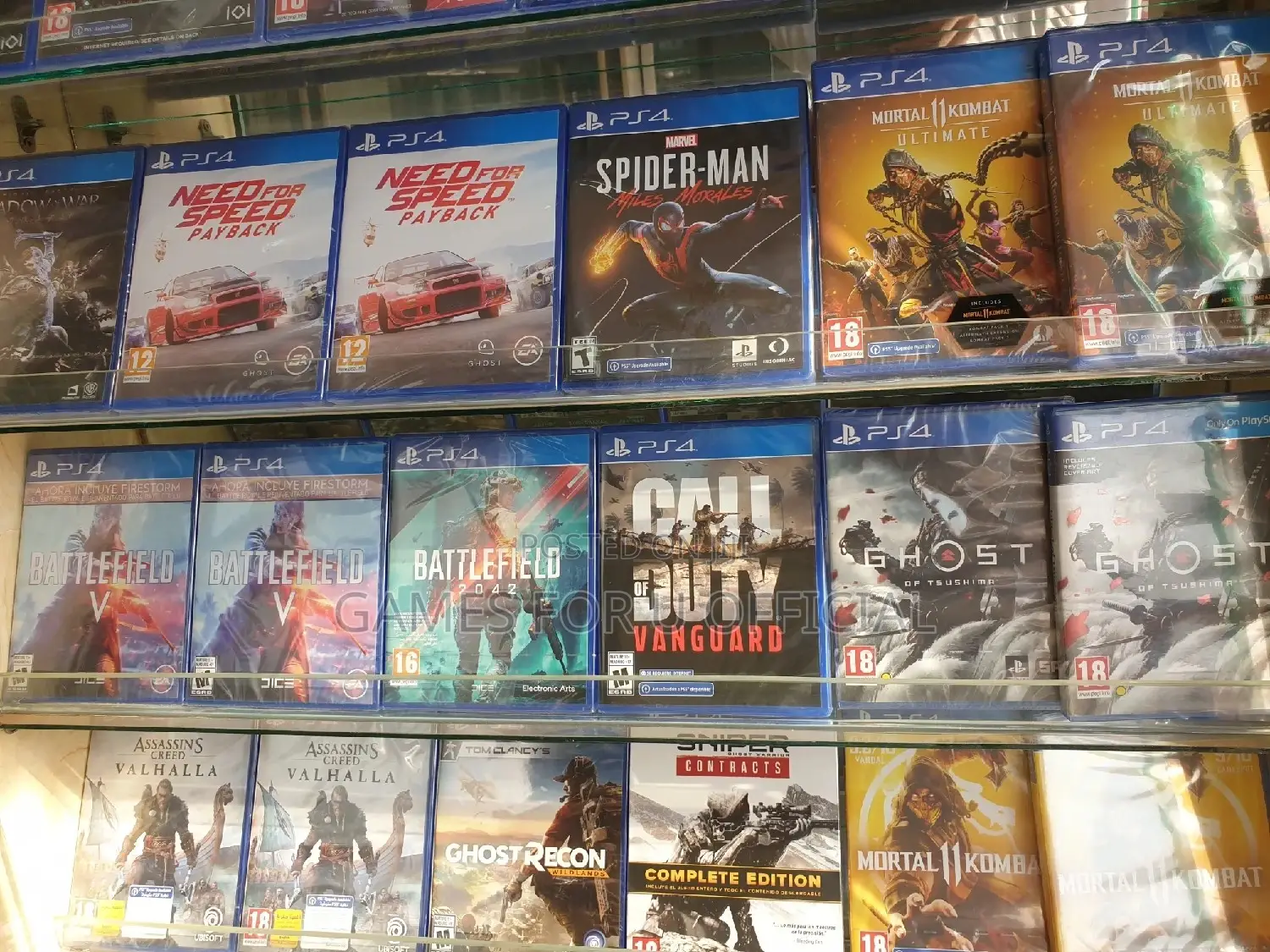 Ps4 Brand New Games Collection