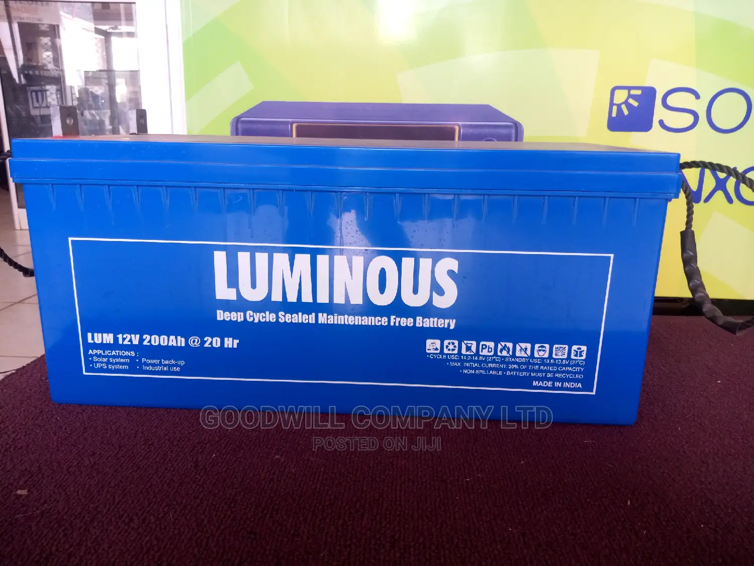 200ah Luminous Battery Made in India