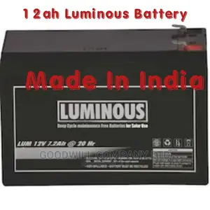 12ah Luminous Battery Made in India